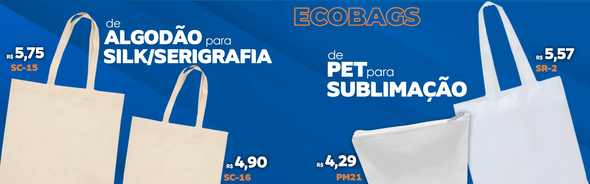 Fábrica e Fornecedor de Ecobags